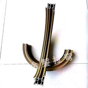 铝包木型材拉弯